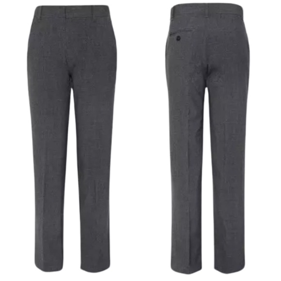 Chaps Other - NWT CHAPS Boys Dress Pants Dark Charcoal Heather Style# C841180 Classic Size 10